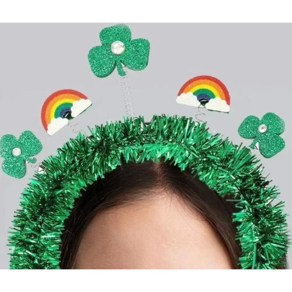 Lots Of Luck 4 Piece Set Tee Headband Necklace Polish GIRLS SIZE XL 14-16 NEW